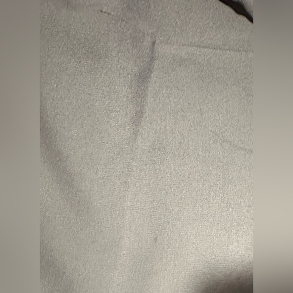 City Chic Grey Zipper V Neck Blouse - Picture 10 of 10